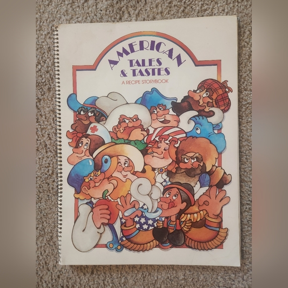 Vintage 1983 Children's Cookbook American Tales & Tastes A Recipe Storybook - Picture 1 of 11